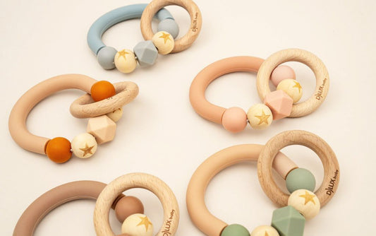 DLux Giggles Baby Teether