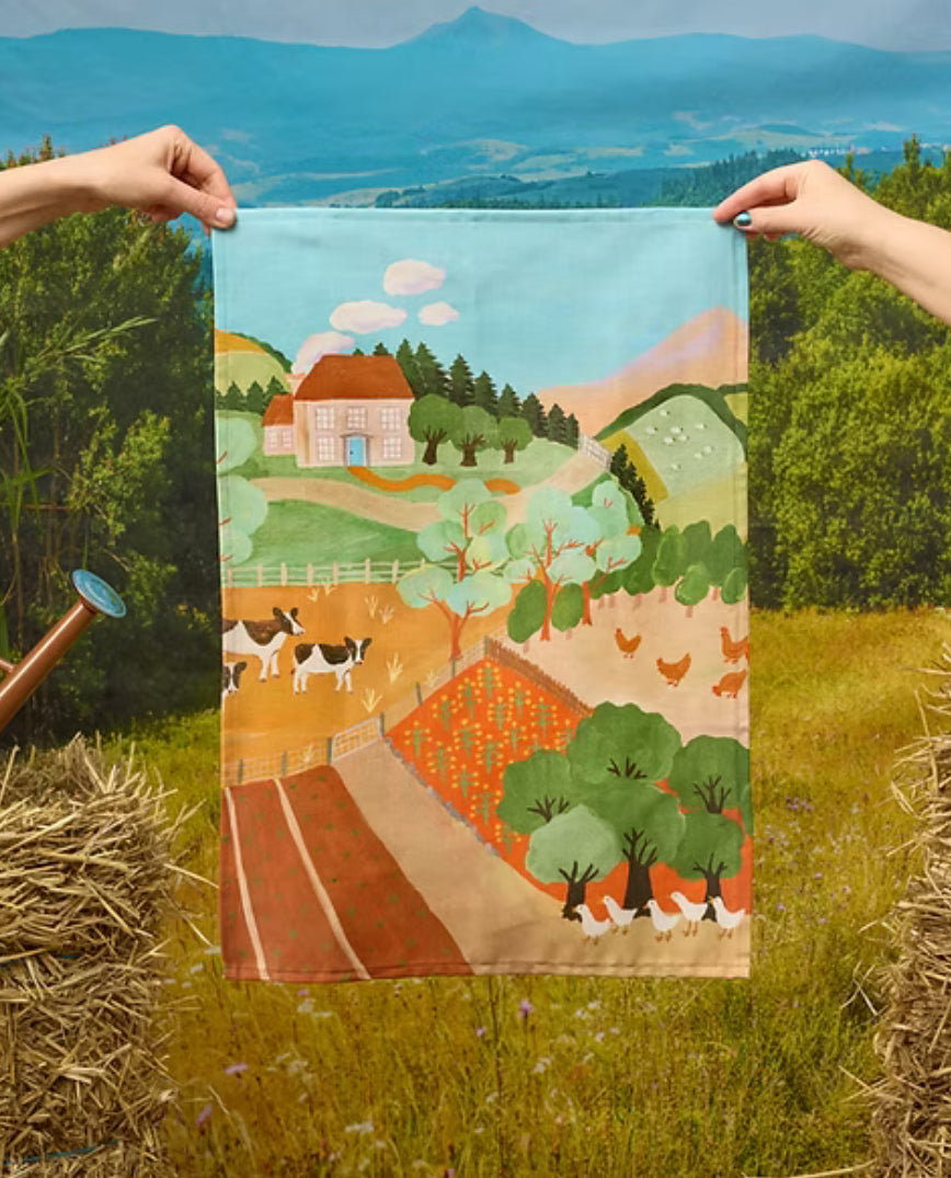 Togetherness Hobby Farm Tea Towel