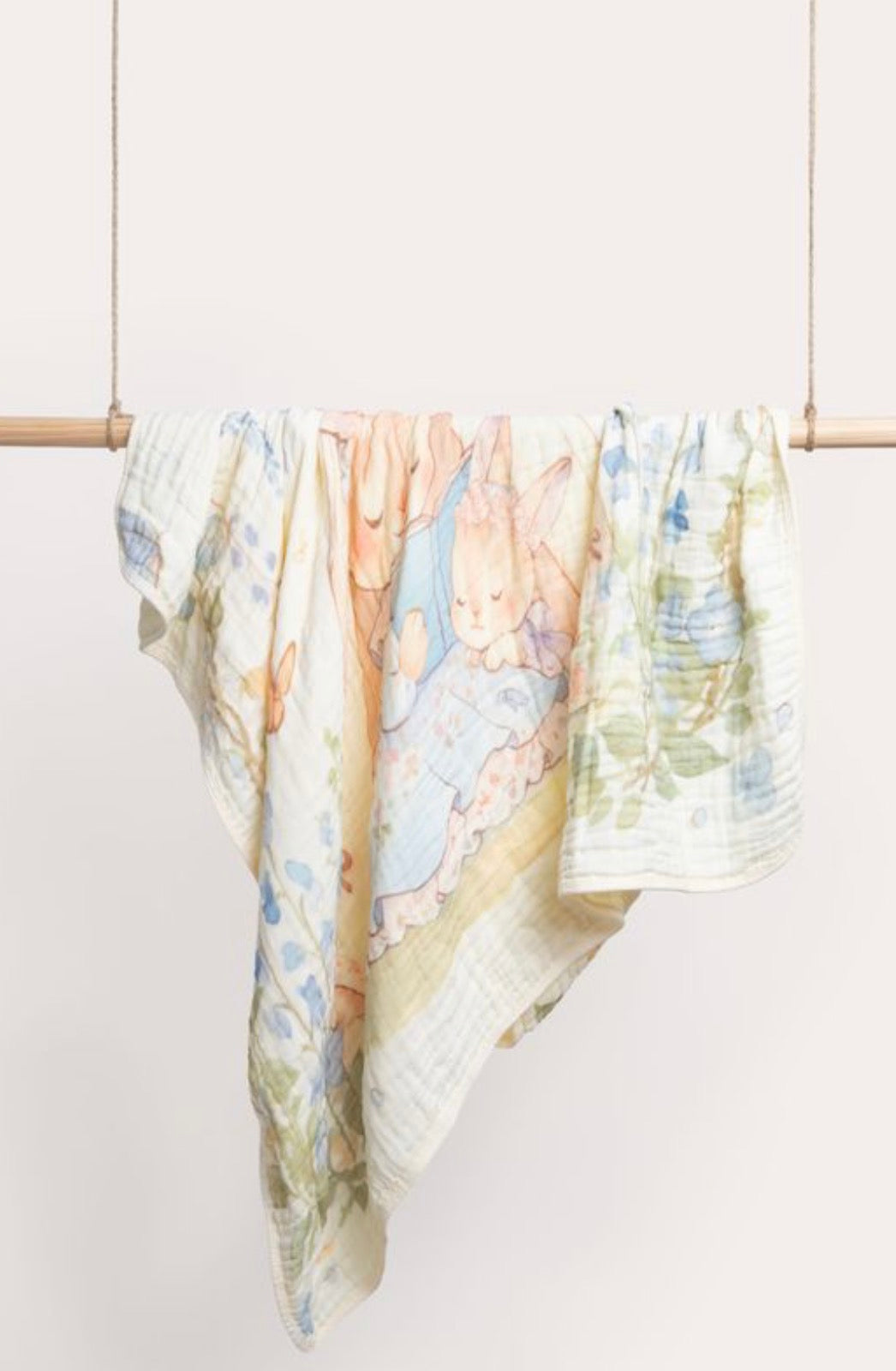 Bunny Tales Bamboo Cotton Blanket
