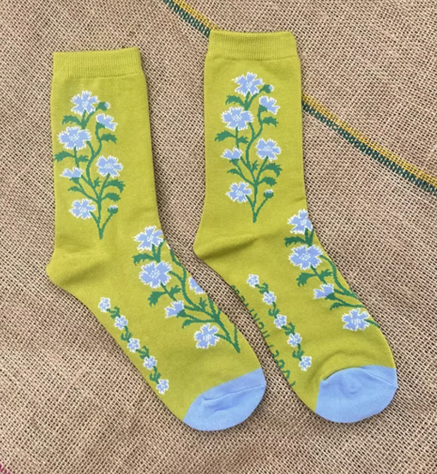 Togetherness Socks - Cornflower Blue