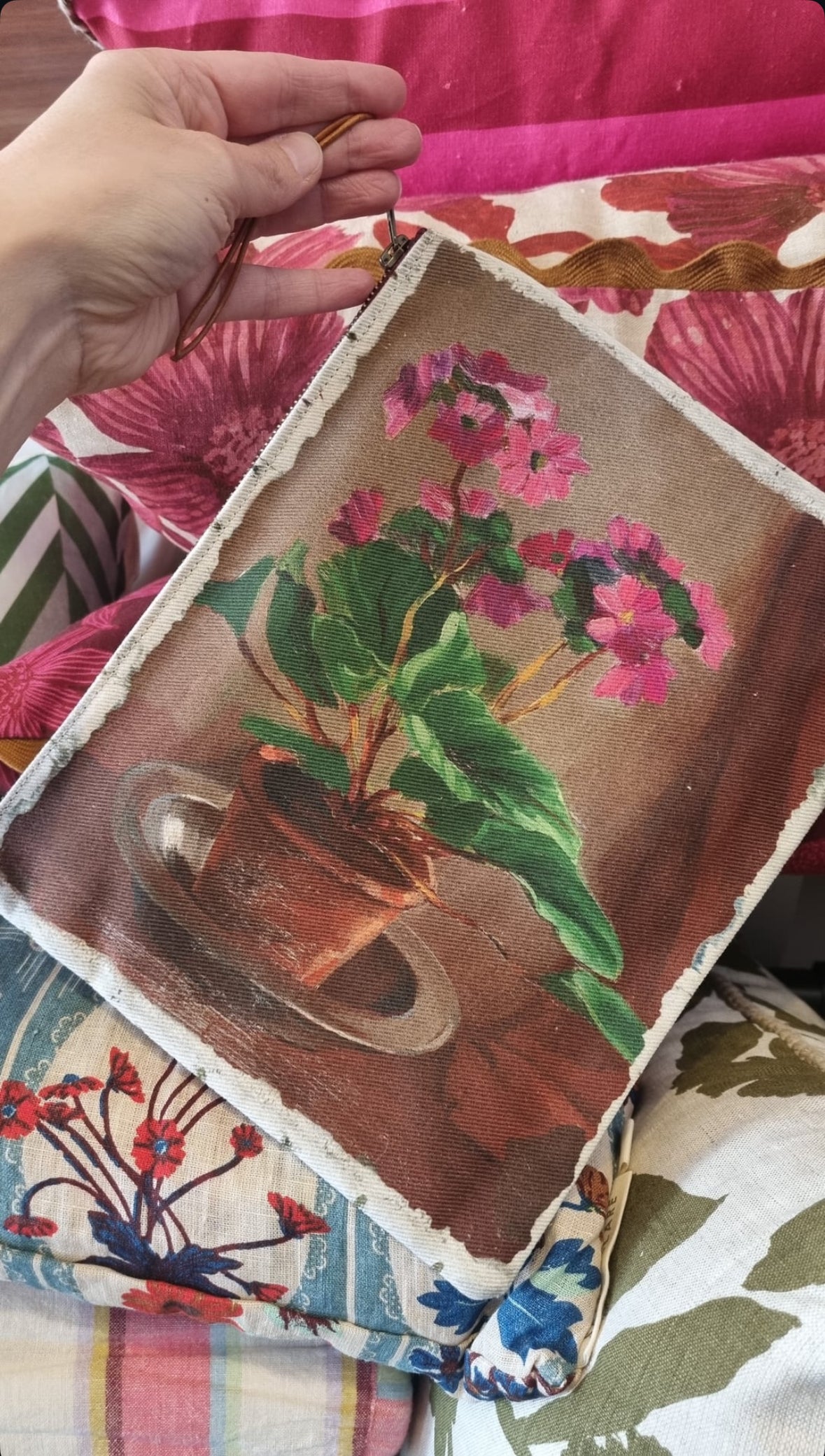 SWARM Art Canvas Pouches