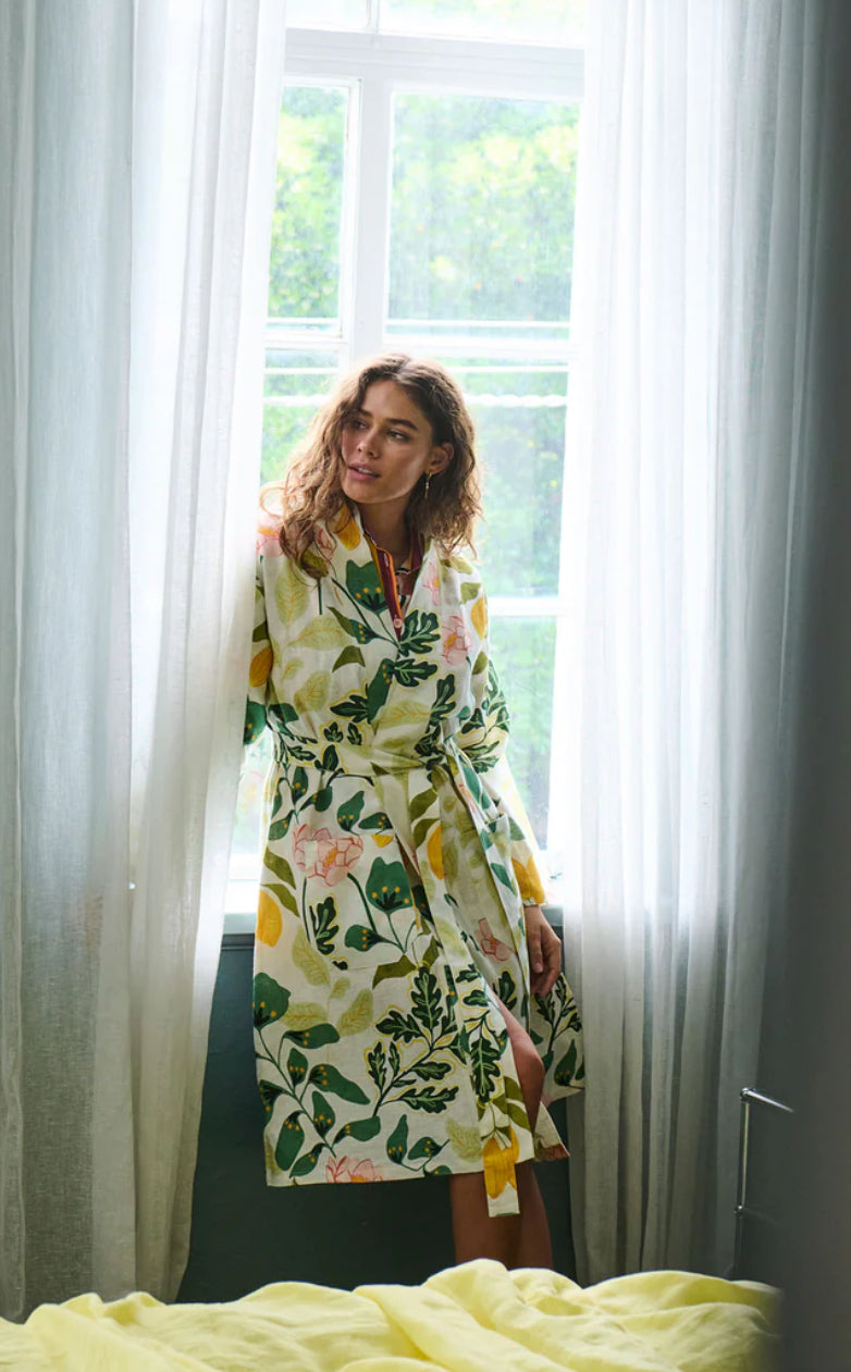 Kip and Co Wander Linen Robe