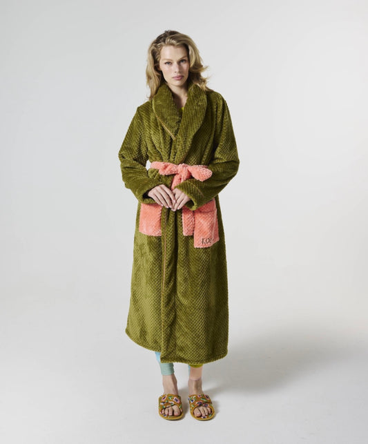 Kip and Co Cosy Robe - Avocado Toast