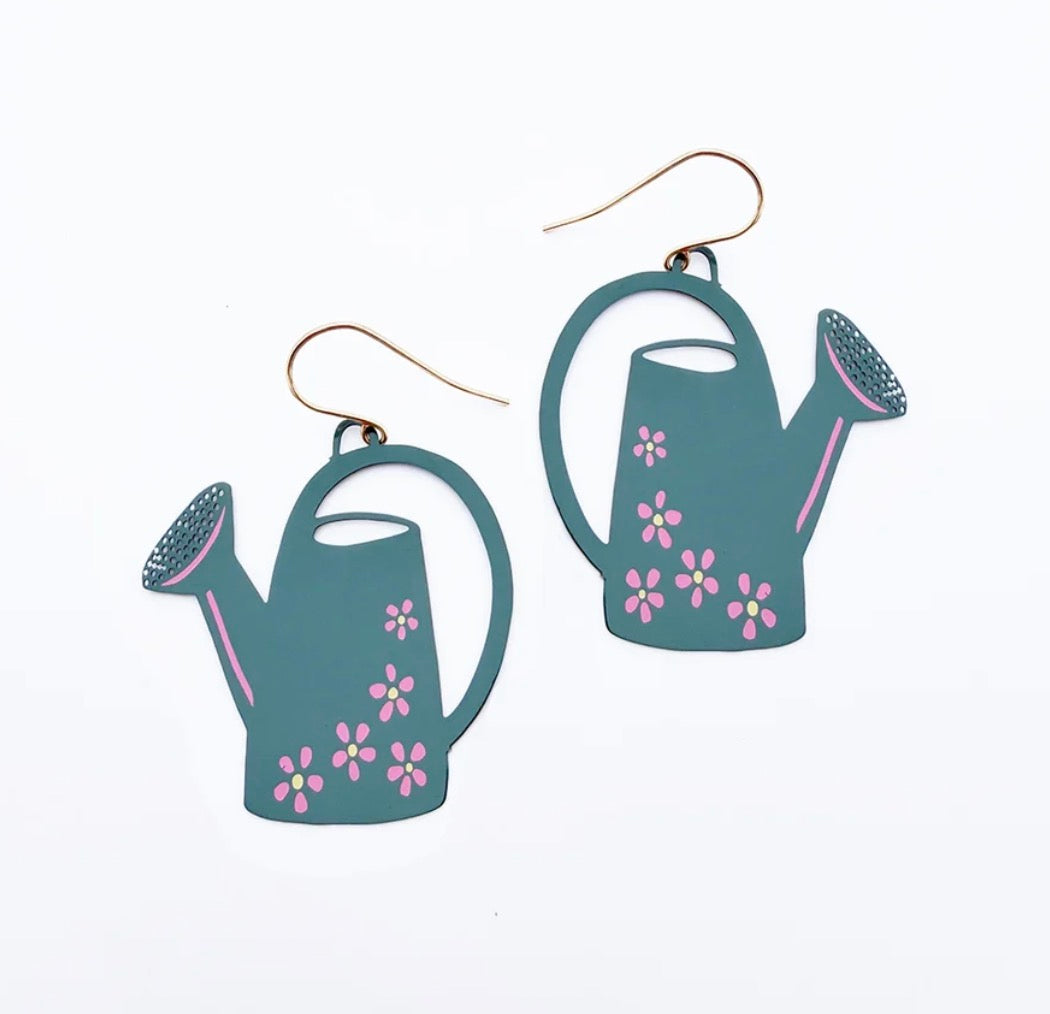 Denz earrings - Watering Can