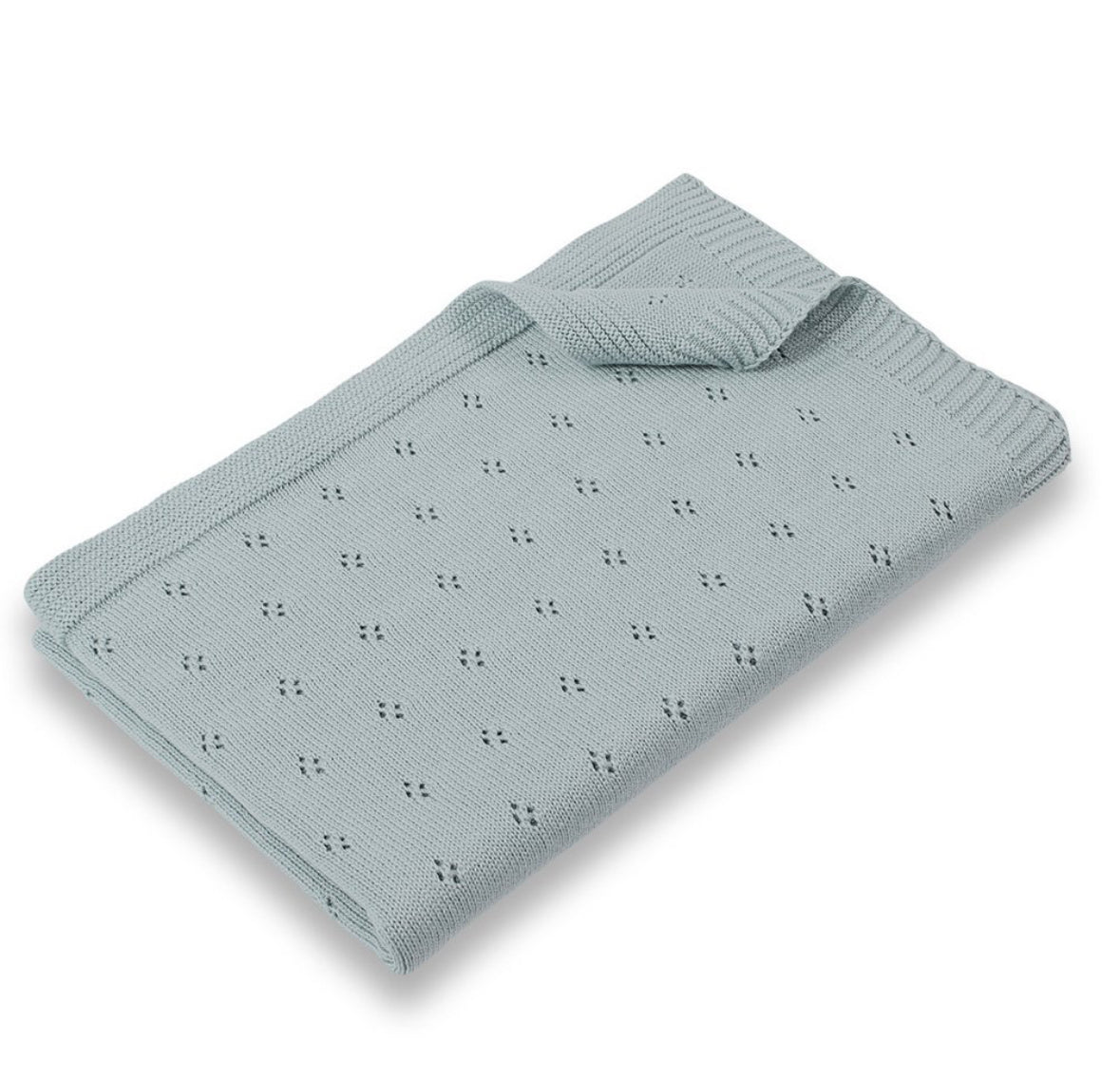 DLux Pointelle Baby Blanket