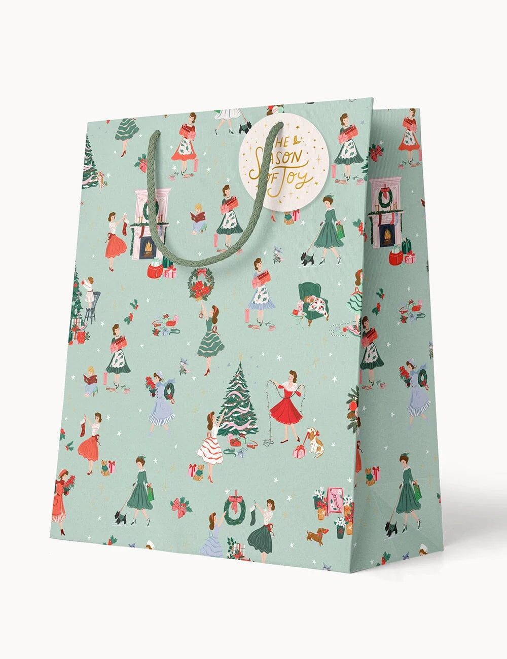 Christmas Ladies Medium Gift Bag