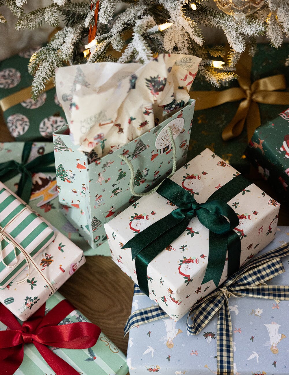 Christmas Ladies Medium Gift Bag