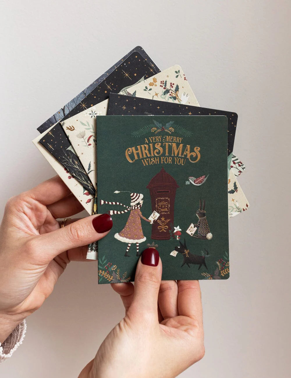 Bespoke Card Boxed Set - The Christmas Village 6pk
