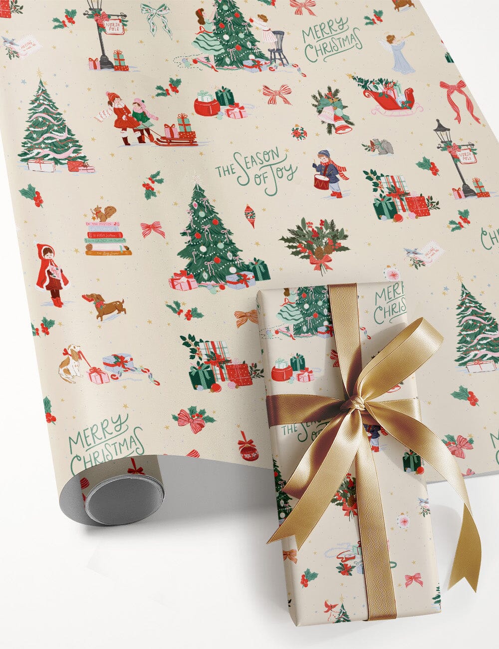 Season of Joy Gift Wrap 3m Roll