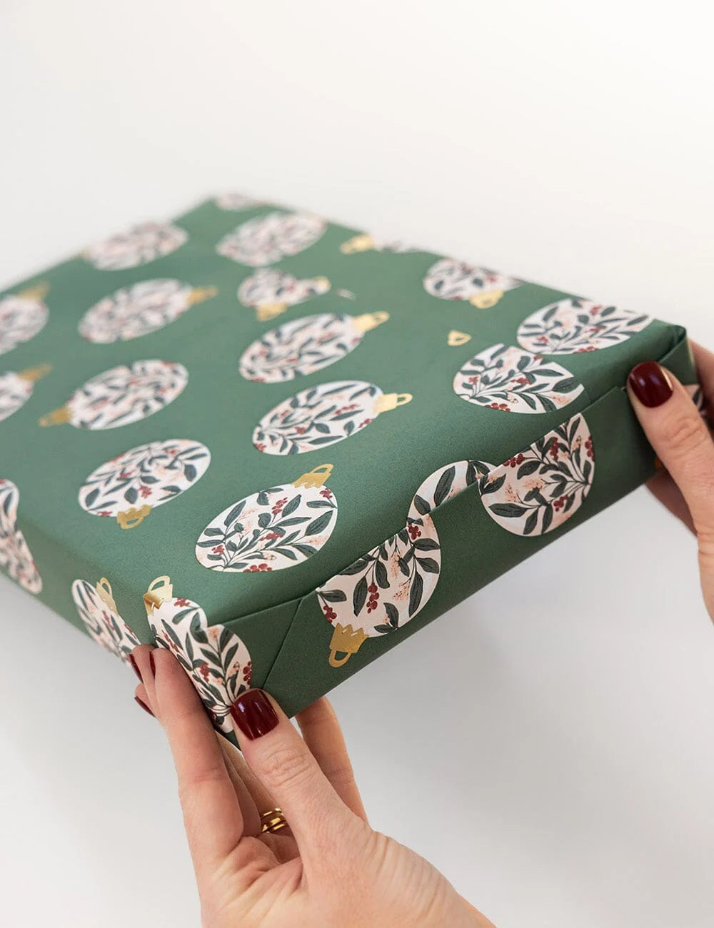 Christmas Ornaments Gift Wrap 3m Roll