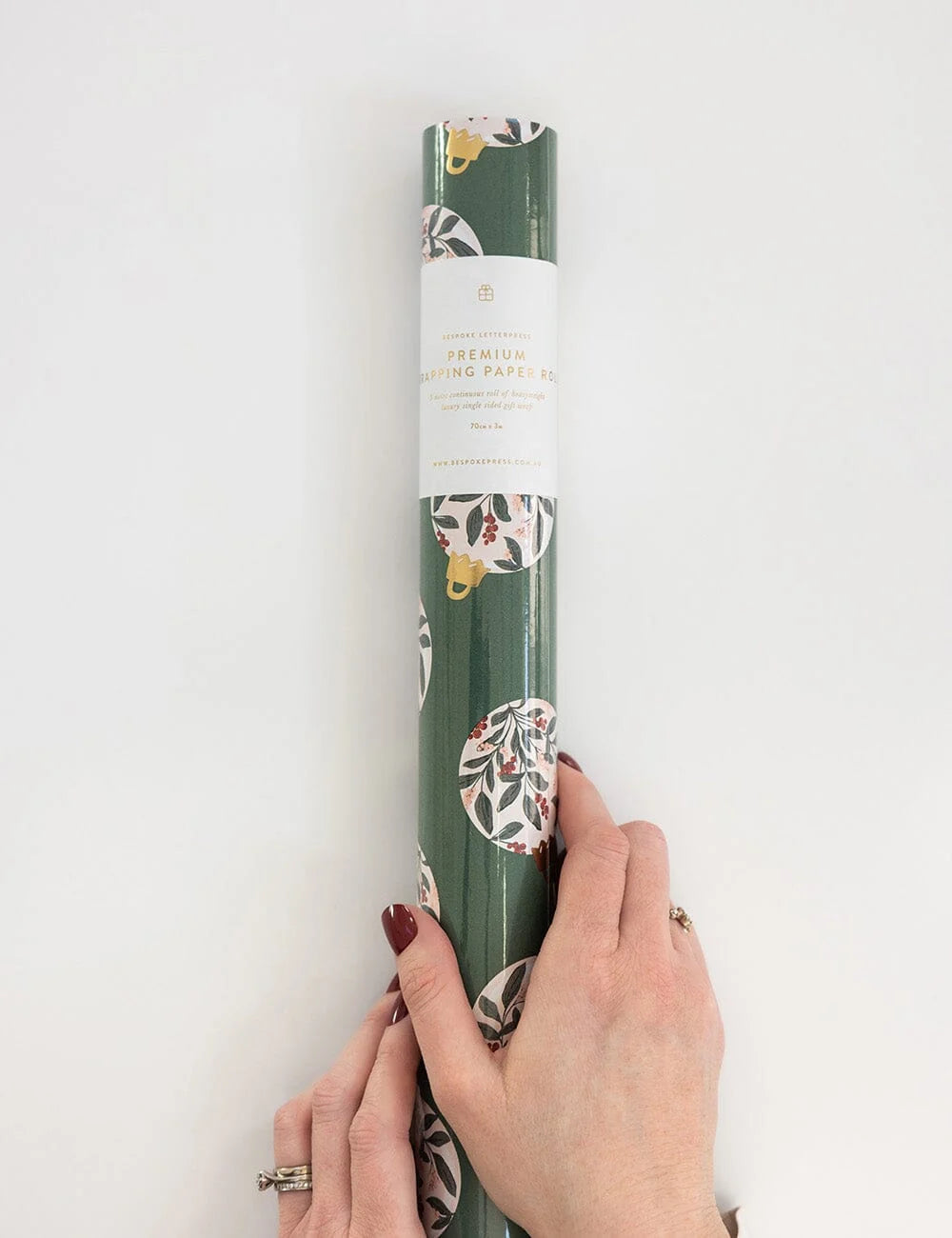Christmas Ornaments Gift Wrap 3m Roll