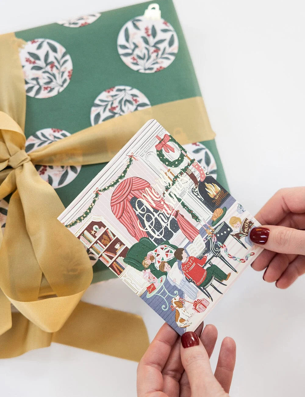 Christmas Ornaments Gift Wrap 3m Roll