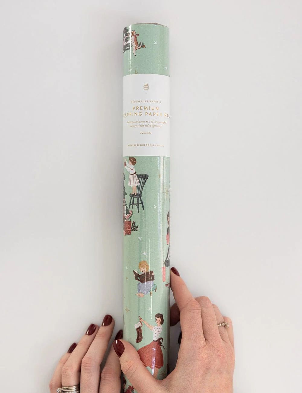 Christmas Ladies Gift Wrap 3m Roll