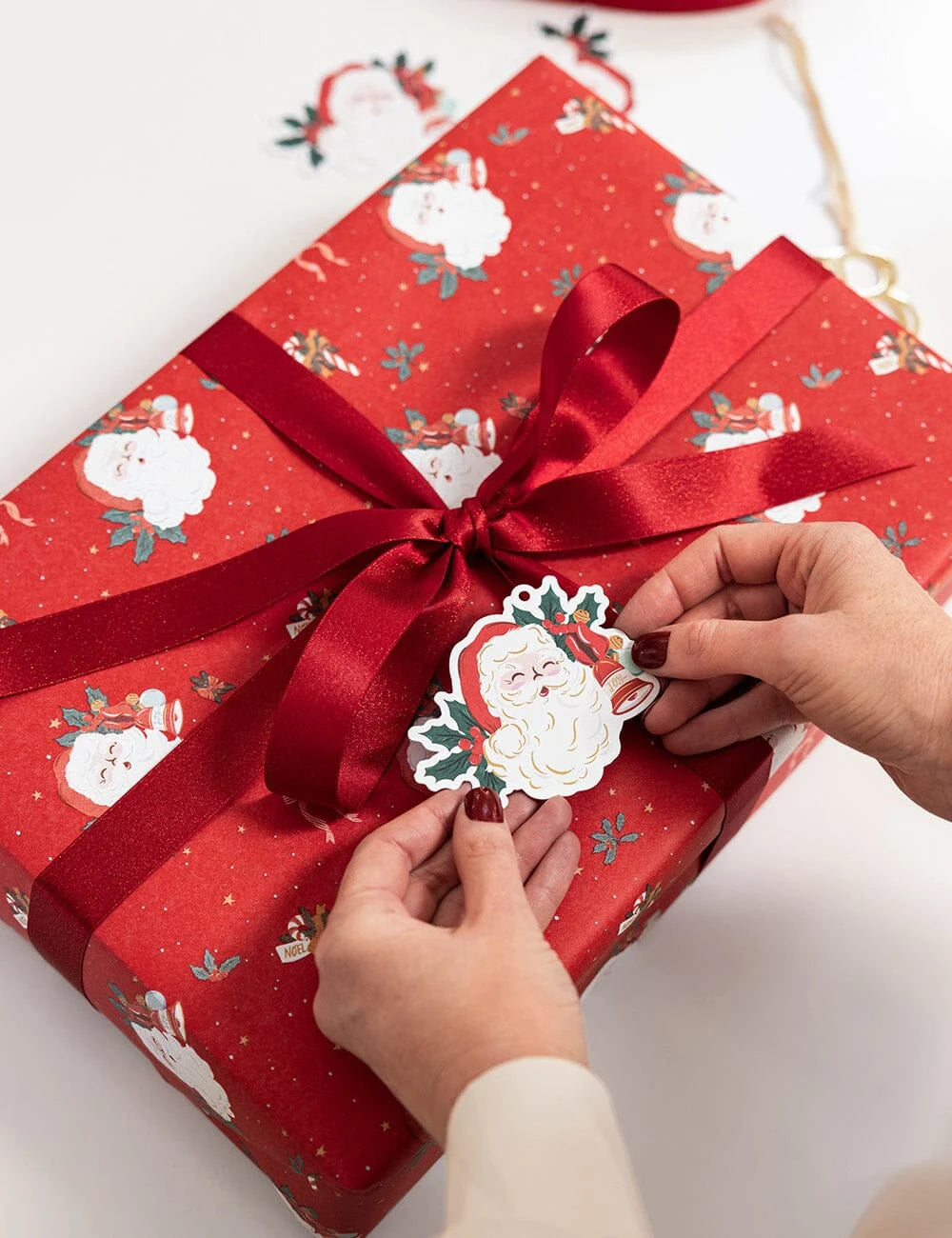 Jingle Bells Gift Wrap 3m Roll