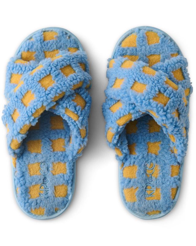 Kip and Co Sherpa Adult Slipper - Ocean Shores