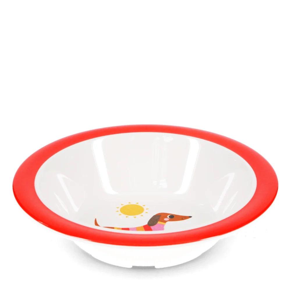 Sausage Dog Melamine Bowl