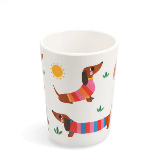 Sausage Dog Melamine Tumbler
