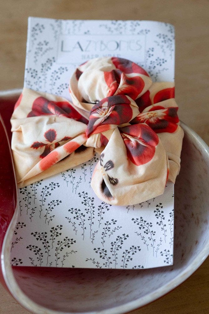 Lazybones Hair Wrap - Geranium
