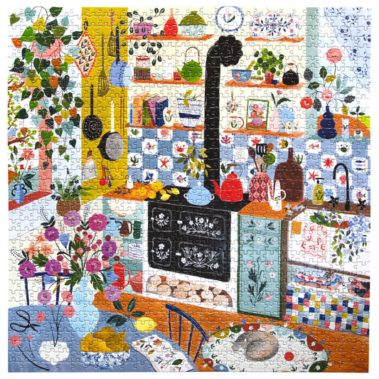 Eeboo 1000 piece puzzle - Morning Kitchen