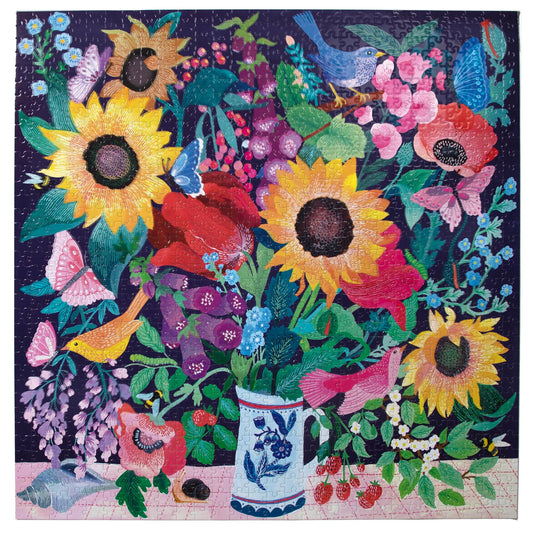 Eeboo 1000 piece puzzle - Summer Bouquet