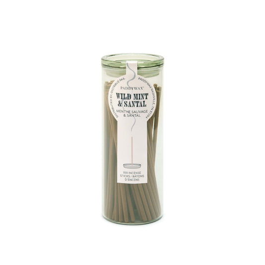 Paddywax Wild Mint and Santal Incense