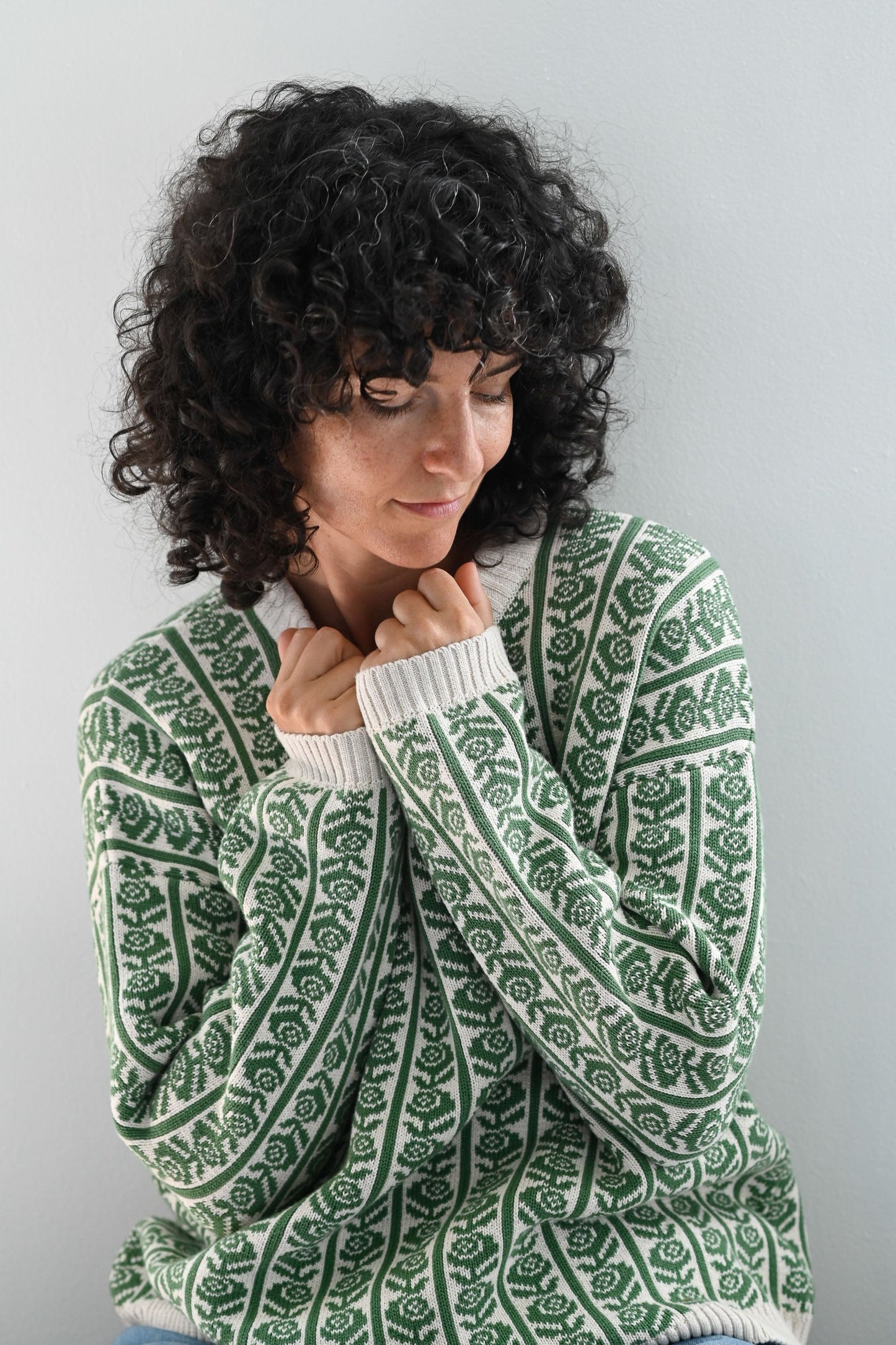 Lazybones Agnes Roses Jumper