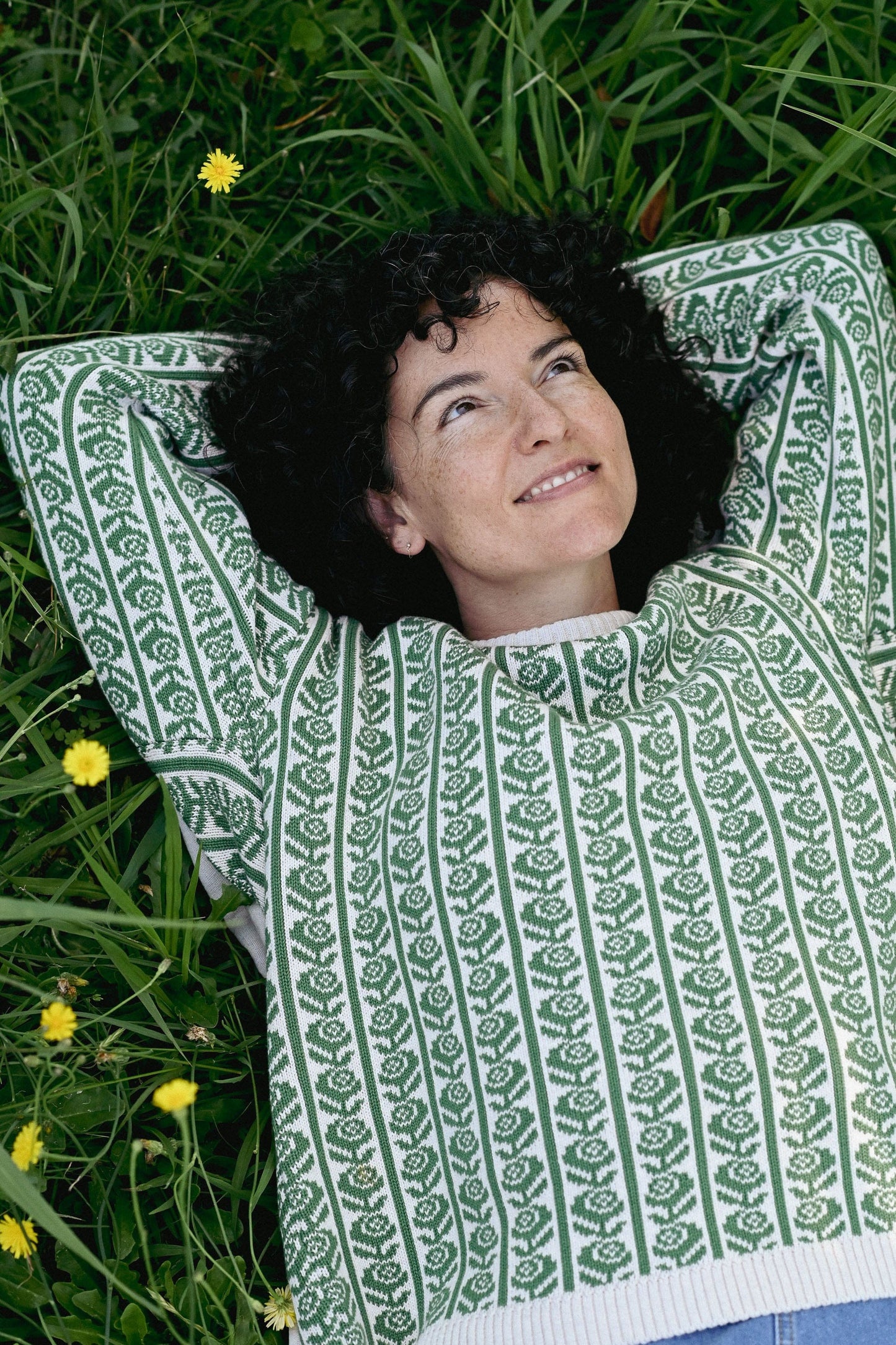 Lazybones Agnes Roses Jumper
