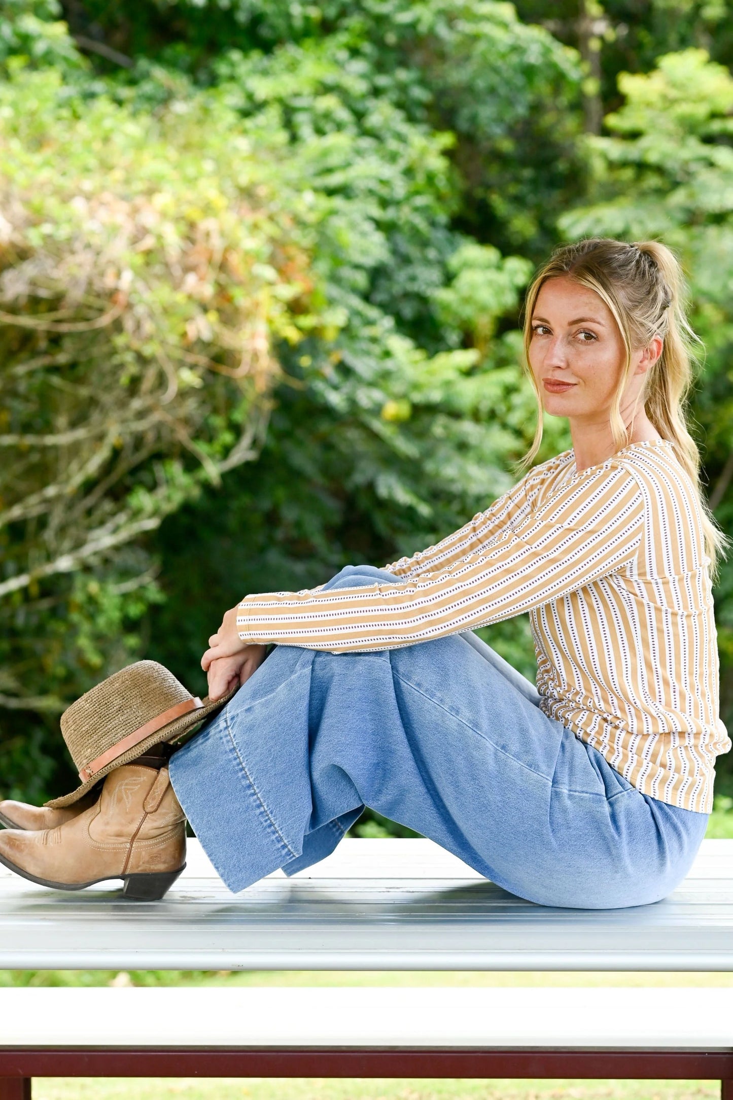 Lazybones Ally Organic Long Sleeve Tee