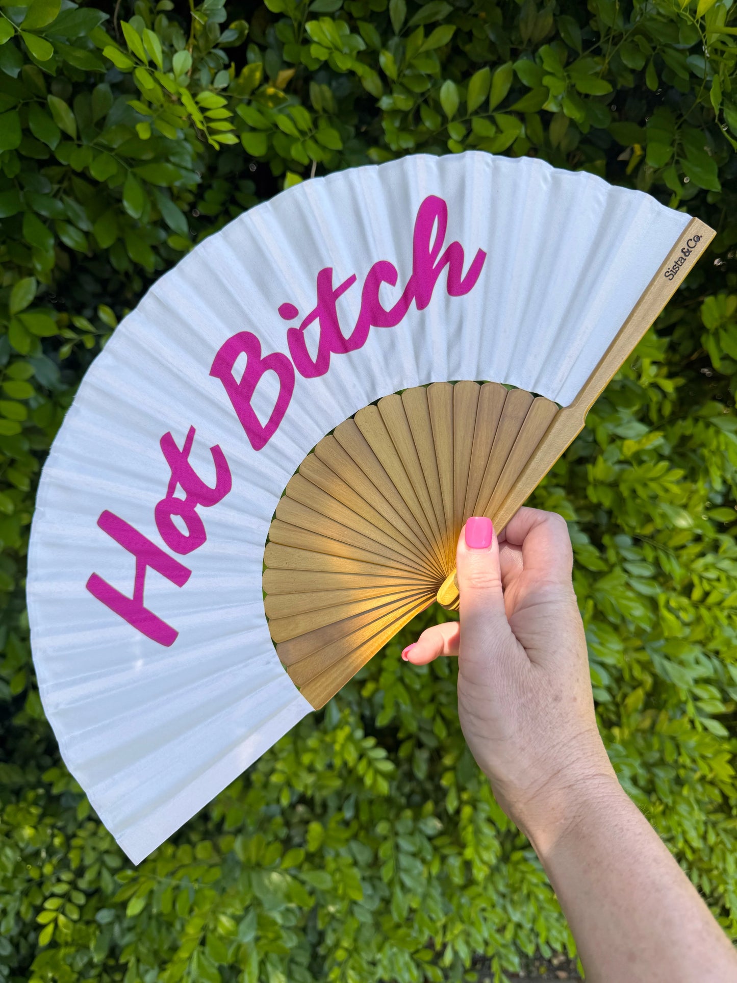 Hand Fan - Hot Bitch