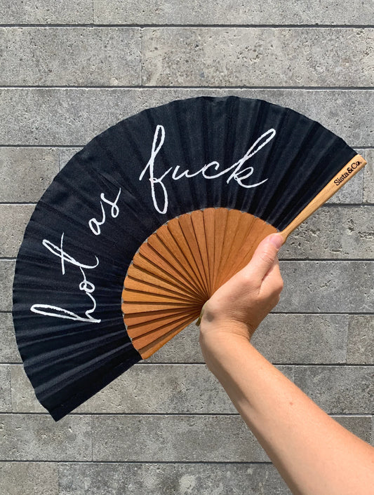 Hand Fan - Hot As Fuck