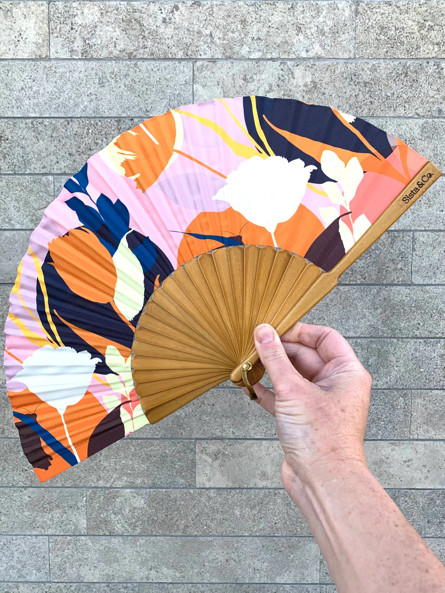 Hand Fan - To Spring With Love