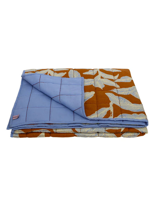 Mosey Me Meridian Coco Quilted Throw
