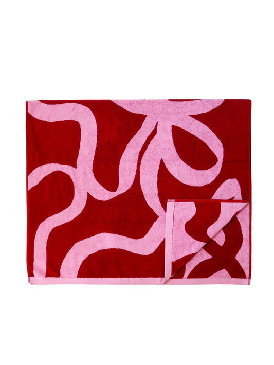Mosey Me Ribbon Bath Sheet