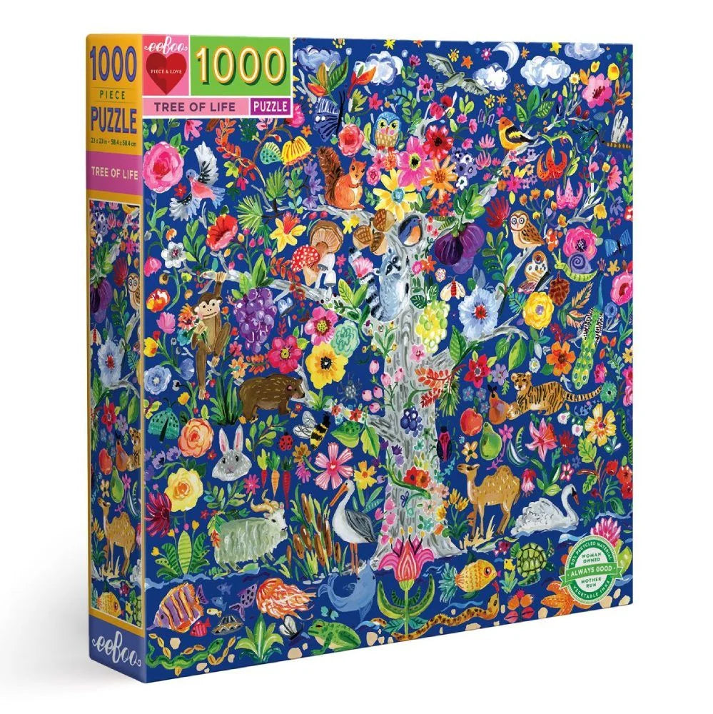 Eeboo 1000 piece puzzle -Tree of Life