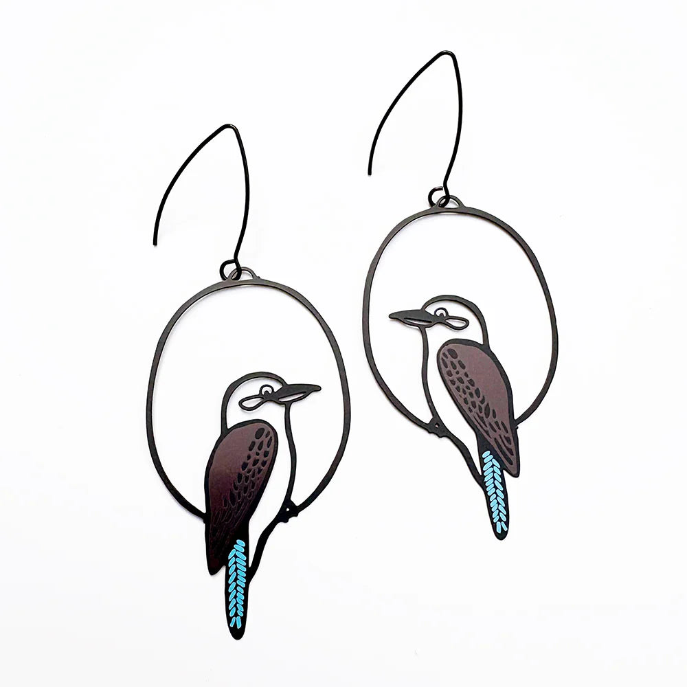 Denz earrings - Midi Kookaburra