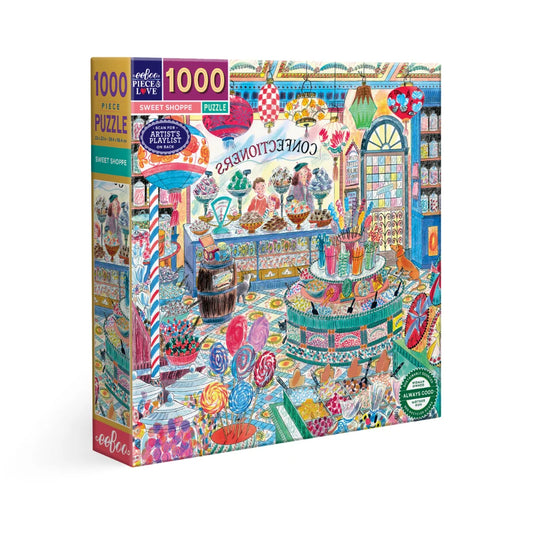 Eeboo 1000 piece puzzle - Sweet Shoppe