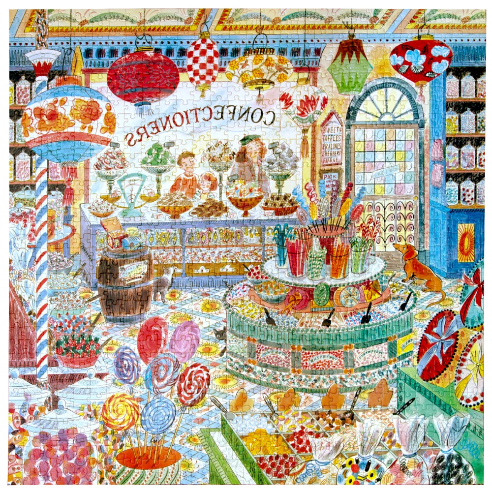 Eeboo 1000 piece puzzle - Sweet Shoppe