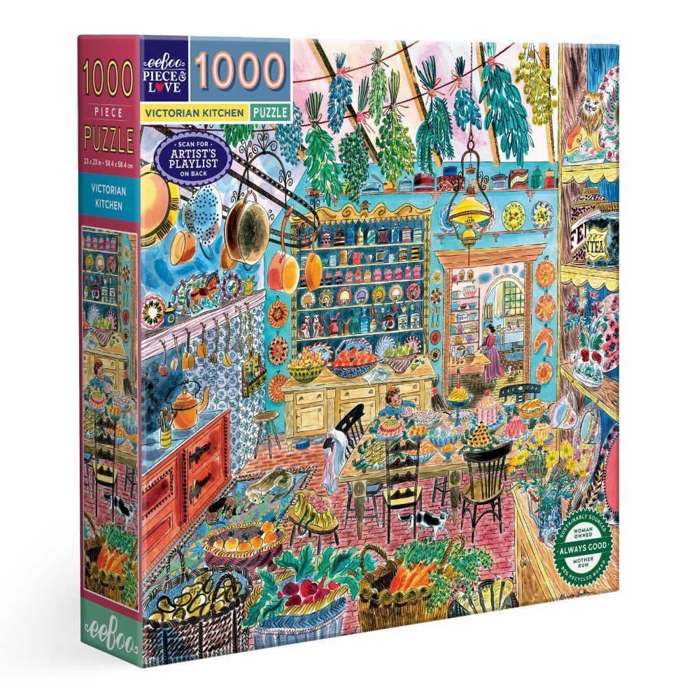 Eeboo 1000 piece puzzle - Victorian Kitchen