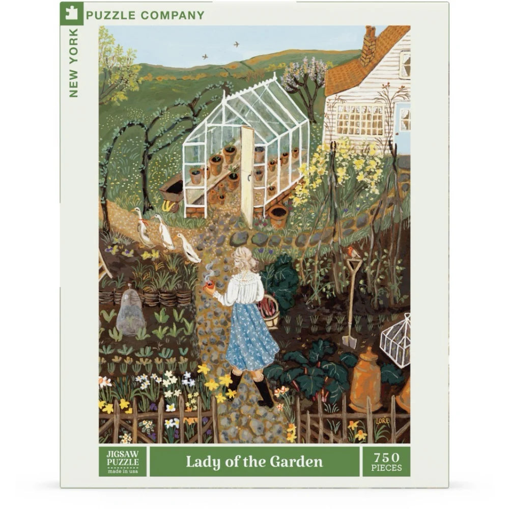 NYPC 750 piece Puzzle - Lady of the Garden