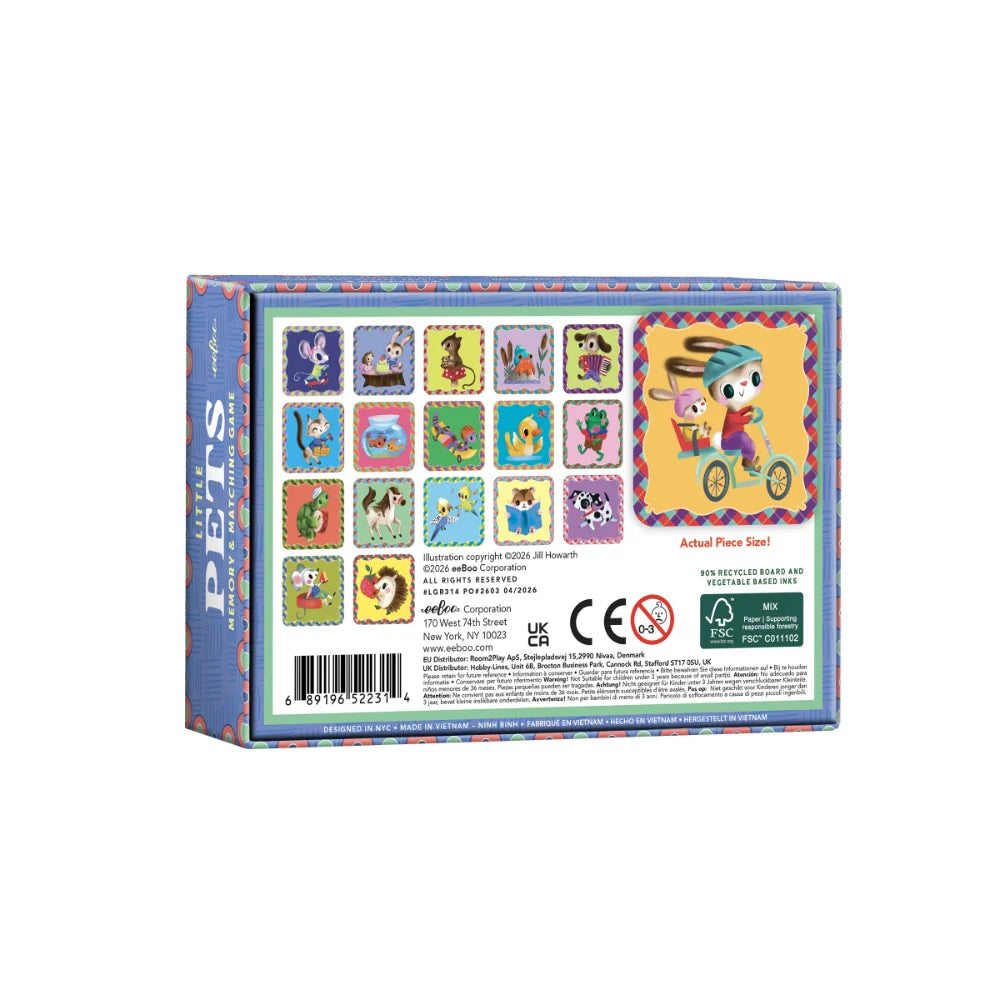 Mini Memory Game - Little Pets