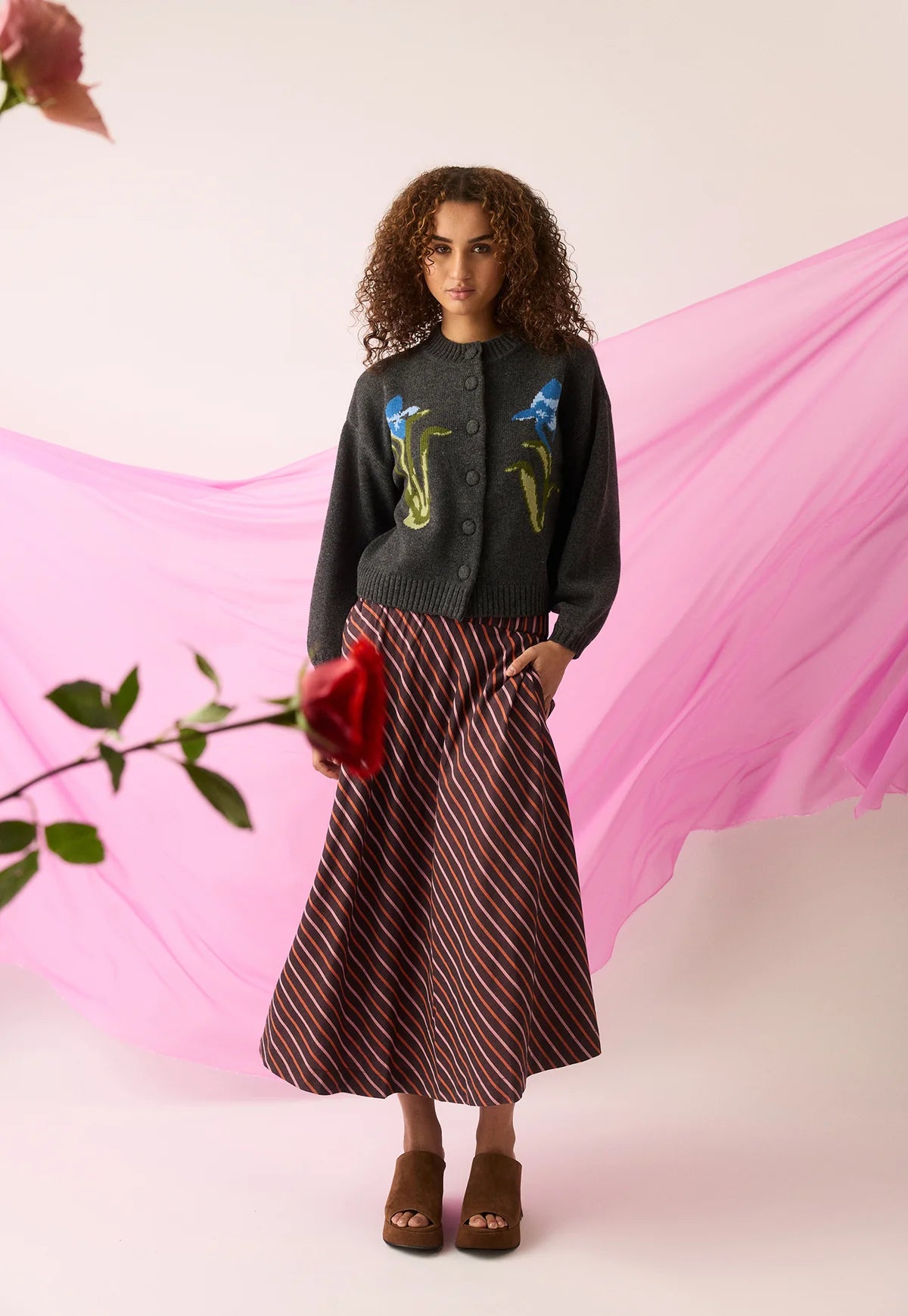 Nancybird Iris Wool Cardigan