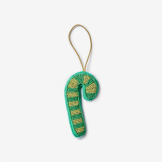 Bonnie and Neil Beaded Candy Cane Decorations