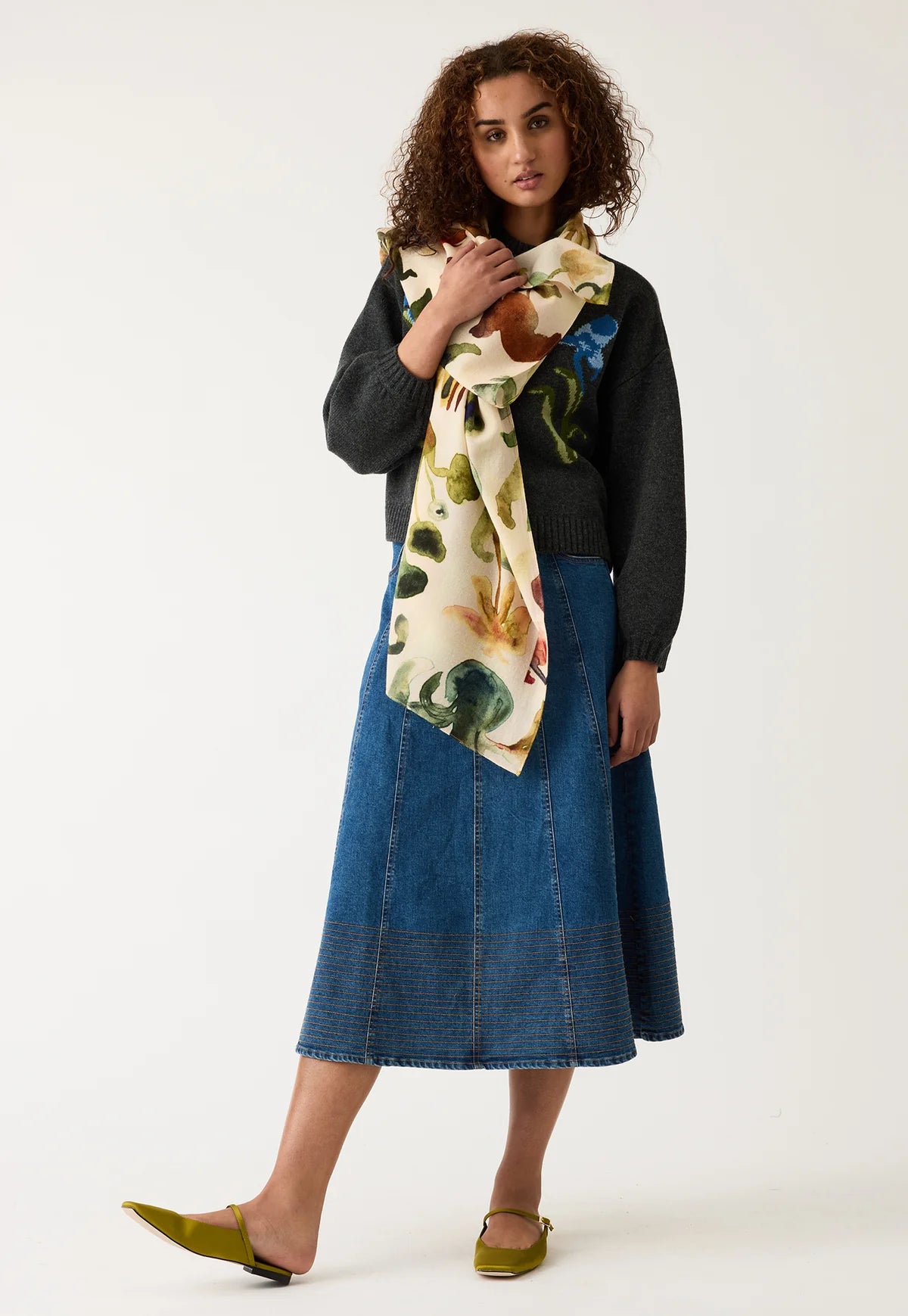 Nancybird Iris Wool Scarf