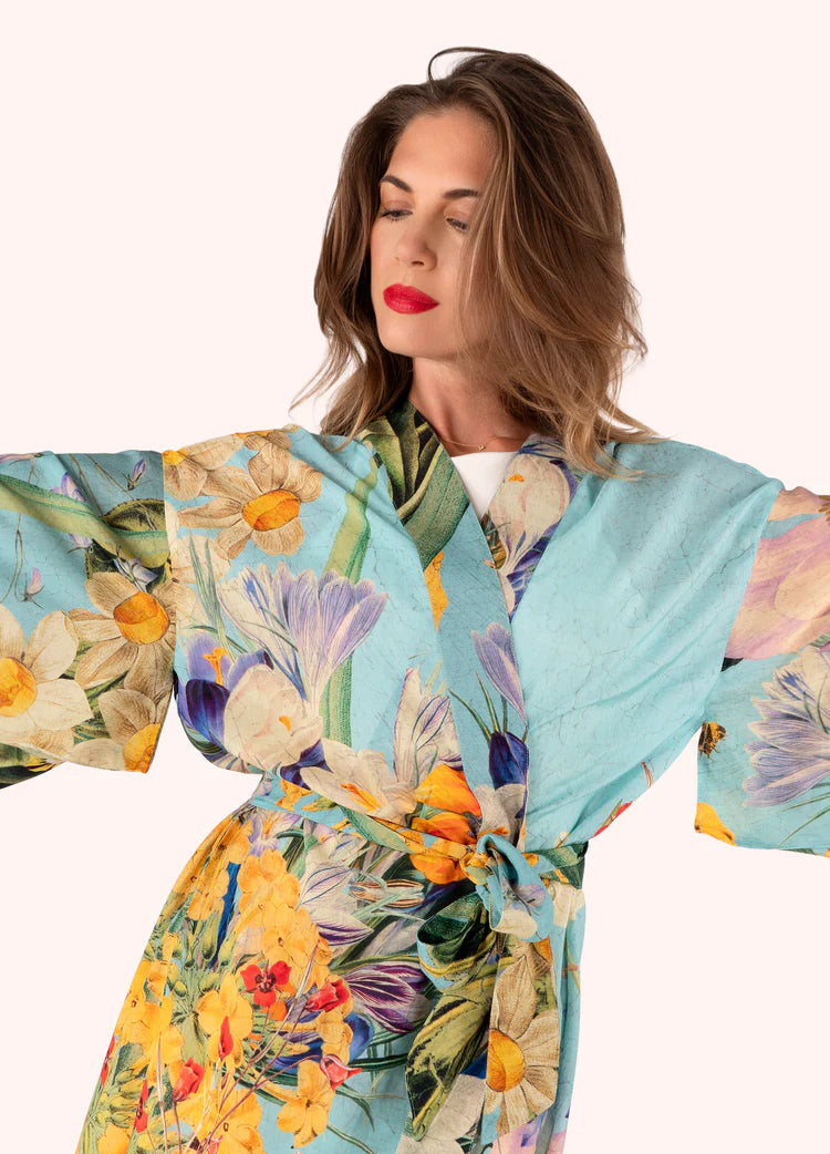 POWDER Spring Flora Kimono