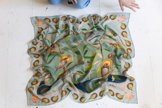 Dana Kinter Silk Chiffon Scarf - The Small Things