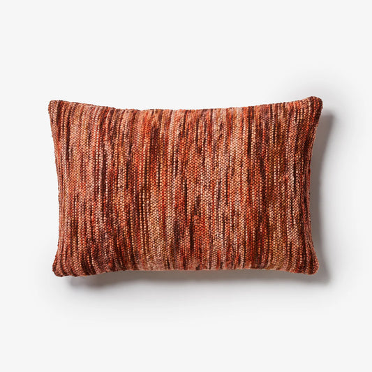 Bonnie and Neil Wool Marle Rust Cushion - 60x40cm