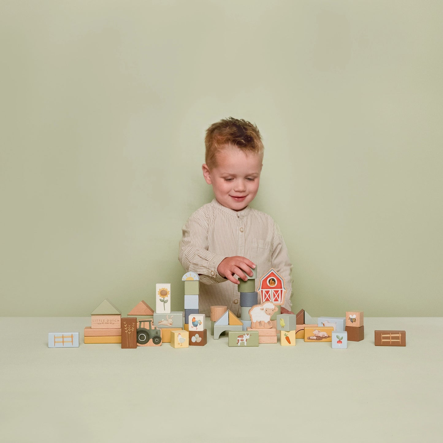 Little Dutch Farm Stacking Blocks