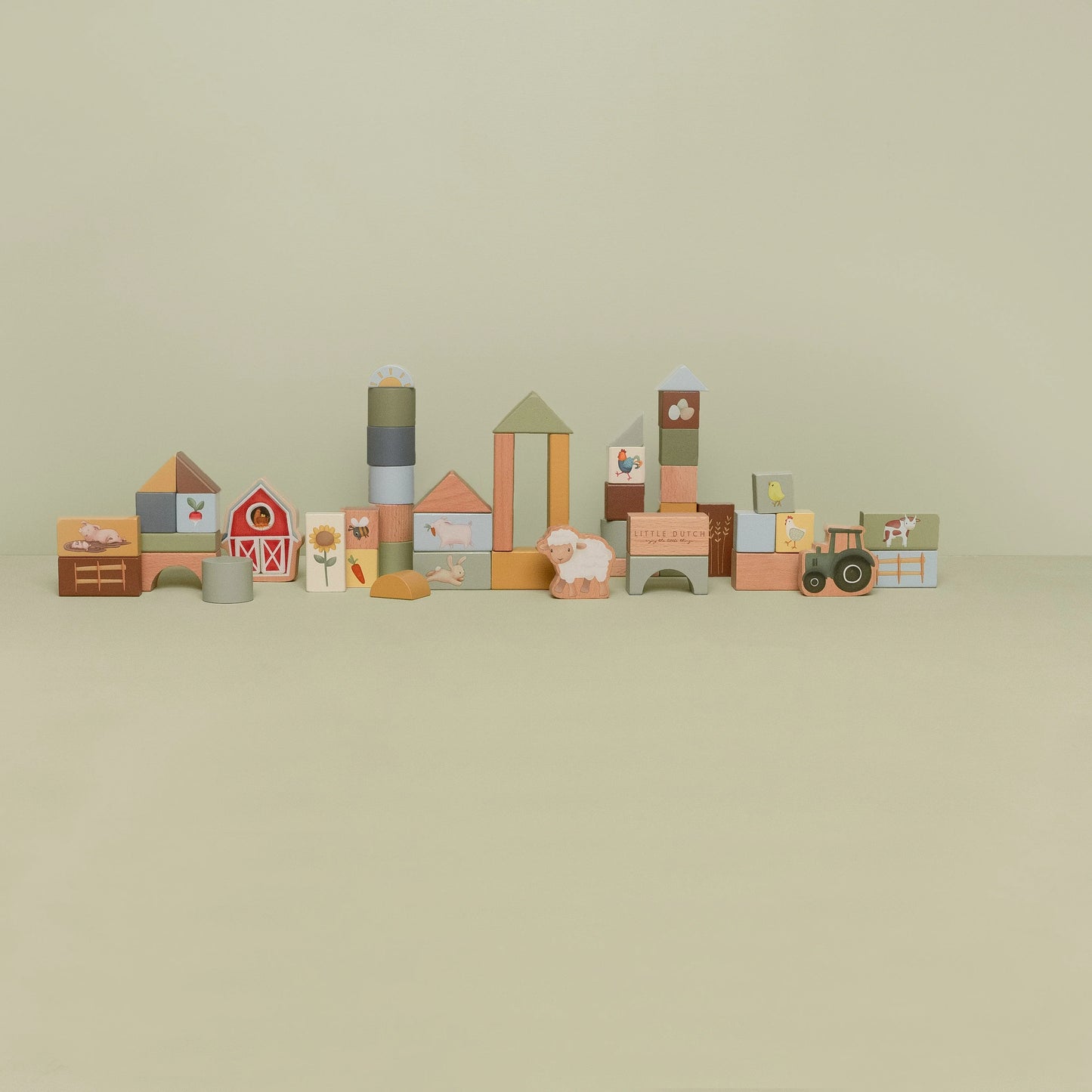 Little Dutch Farm Stacking Blocks
