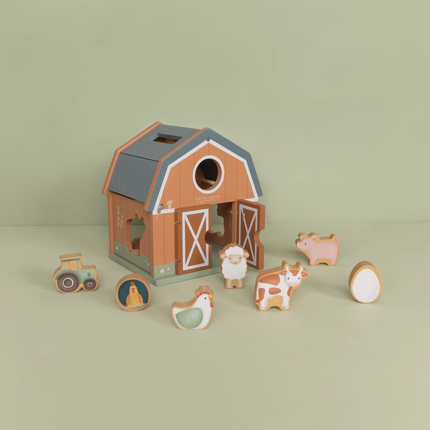 Little Dutch Farm Shape Sorter