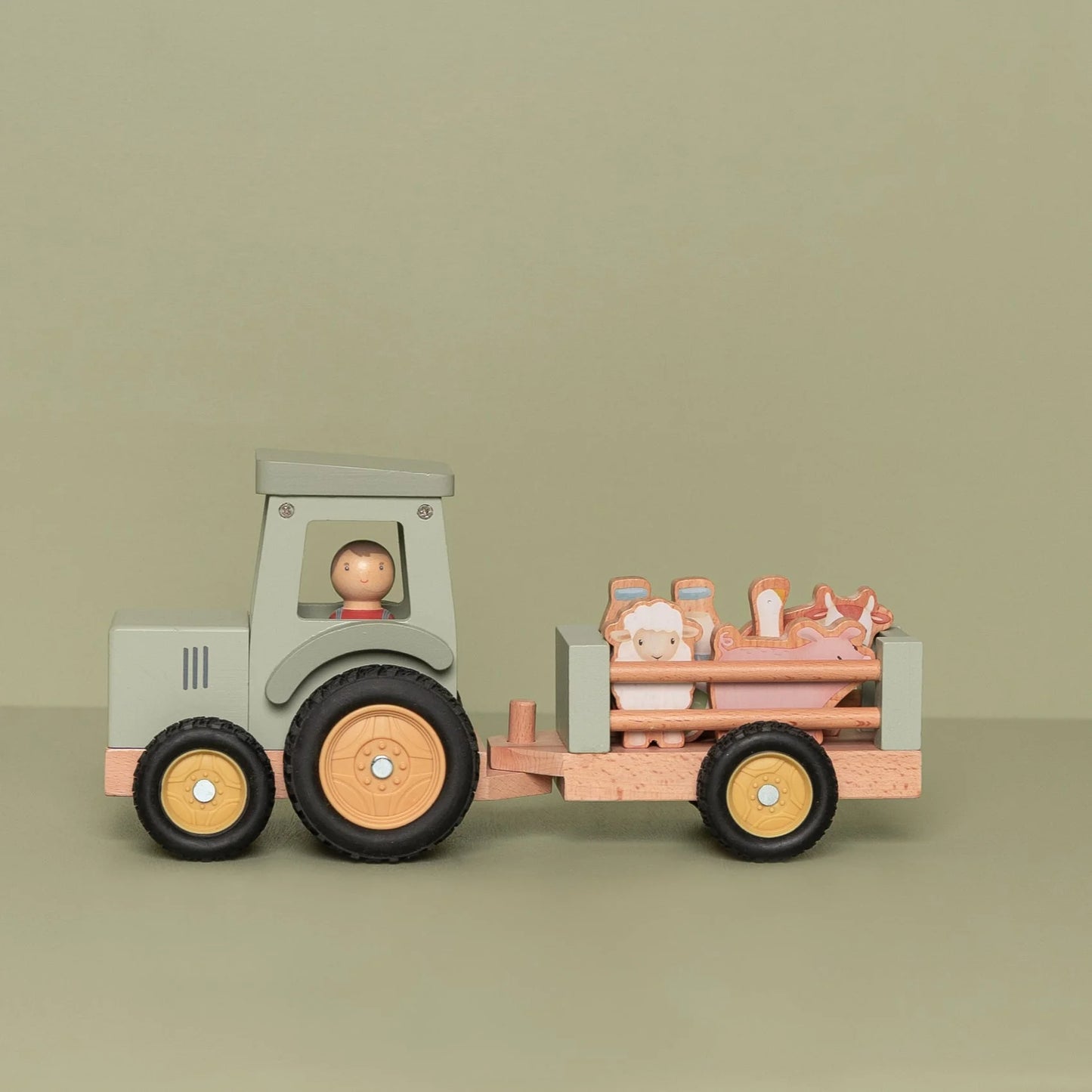 Little Dutch Tractor with Trailer